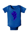 Single Right Dark Angel Wing Design - Couples Baby Romper Bodysuit Dark-Baby Romper-TooLoud-Royal-Blue-06-Months-Davson Sales