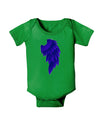 Single Right Dark Angel Wing Design - Couples Baby Romper Bodysuit Dark-Baby Romper-TooLoud-Clover-Green-06-Months-Davson Sales