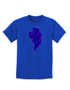 Single Right Dark Angel Wing Design - Couples Childrens Dark T-Shirt-Childrens T-Shirt-TooLoud-Royal-Blue-X-Small-Davson Sales