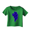 Single Right Dark Angel Wing Design - Couples Infant T-Shirt Dark-Infant T-Shirt-TooLoud-Clover-Green-06-Months-Davson Sales