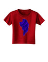 Single Right Dark Angel Wing Design - Couples Toddler T-Shirt Dark-Toddler T-Shirt-TooLoud-Red-2T-Davson Sales