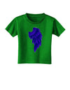 Single Right Dark Angel Wing Design - Couples Toddler T-Shirt Dark-Toddler T-Shirt-TooLoud-Clover-Green-2T-Davson Sales