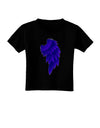 Single Right Dark Angel Wing Design - Couples Toddler T-Shirt Dark-Toddler T-Shirt-TooLoud-Black-2T-Davson Sales