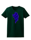 Single Right Dark Angel Wing Design - Couples Womens Dark T-Shirt-Womens T-Shirt-TooLoud-Forest-Green-Small-Davson Sales