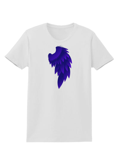 Single Right Dark Angel Wing Design - Couples Womens T-Shirt-Womens T-Shirt-TooLoud-White-X-Small-Davson Sales