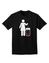 Single and Happy - Single Woman Adult Dark T-Shirt by TooLoud-Mens T-Shirt-TooLoud-Black-Small-Davson Sales