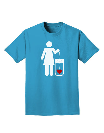 Single and Happy - Single Woman Adult Dark T-Shirt by TooLoud-Mens T-Shirt-TooLoud-Turquoise-Small-Davson Sales