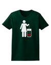 Single and Happy - Single Woman Womens Dark T-Shirt by TooLoud-Womens T-Shirt-TooLoud-Forest-Green-Small-Davson Sales