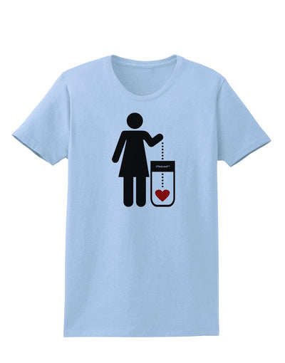 Single and Happy - Single Woman Womens T-Shirt by TooLoud-Womens T-Shirt-TooLoud-Light-Blue-X-Small-Davson Sales