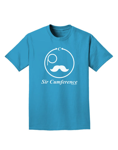 Sir Cumference Adult Dark T-Shirt-Mens T-Shirt-TooLoud-Turquoise-Small-Davson Sales