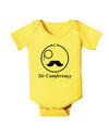 Sir Cumference Baby Romper Bodysuit-Baby Romper-TooLoud-Yellow-06-Months-Davson Sales