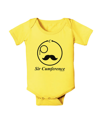 Sir Cumference Baby Romper Bodysuit-Baby Romper-TooLoud-Yellow-06-Months-Davson Sales