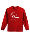 Sir Cumference Loves Pi Day Adult Long Sleeve Dark T-Shirt-TooLoud-Red-Small-Davson Sales