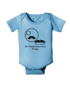 Sir Cumference Loves Pi Day Baby Romper Bodysuit-Baby Romper-TooLoud-LightBlue-06-Months-Davson Sales