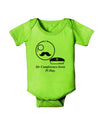 Sir Cumference Loves Pi Day Baby Romper Bodysuit-Baby Romper-TooLoud-Lime-06-Months-Davson Sales