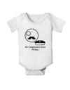 Sir Cumference Loves Pi Day Baby Romper Bodysuit-Baby Romper-TooLoud-White-06-Months-Davson Sales