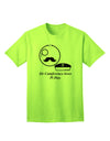 Sir Cumference Loves Pi Day - Premium Adult T-Shirt for Math Enthusiasts-Mens T-shirts-TooLoud-Neon-Green-Small-Davson Sales