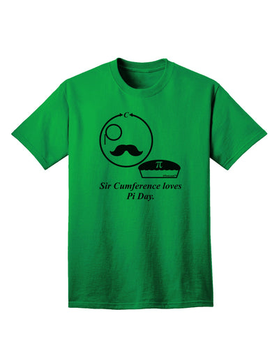 Sir Cumference Loves Pi Day - Premium Adult T-Shirt for Math Enthusiasts-Mens T-shirts-TooLoud-Kelly-Green-Small-Davson Sales