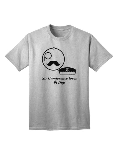 Sir Cumference Loves Pi Day - Premium Adult T-Shirt for Math Enthusiasts-Mens T-shirts-TooLoud-AshGray-Small-Davson Sales