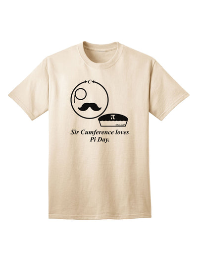 Sir Cumference Loves Pi Day - Premium Adult T-Shirt for Math Enthusiasts-Mens T-shirts-TooLoud-Natural-Small-Davson Sales