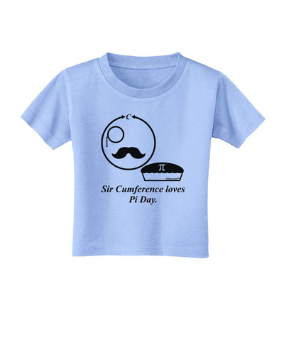 Sir Cumference Loves Pi Day Toddler T-Shirt-Toddler T-Shirt-TooLoud-Aquatic-Blue-2T-Davson Sales