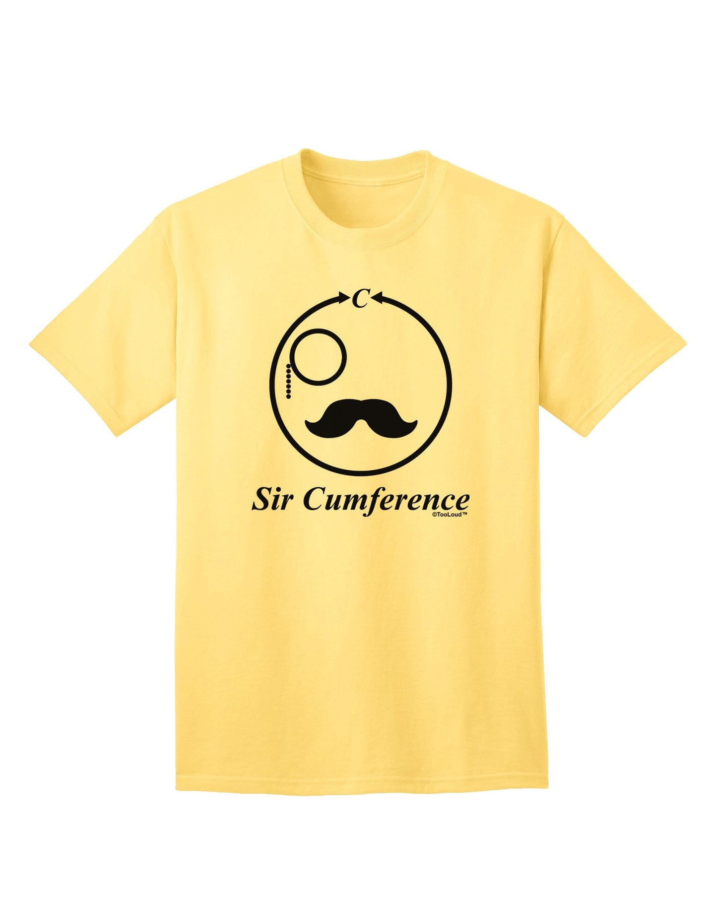 Sir Cumference Premium Adult T-Shirt - Elegance Meets Comfort-Mens T-shirts-TooLoud-Yellow-Small-Davson Sales