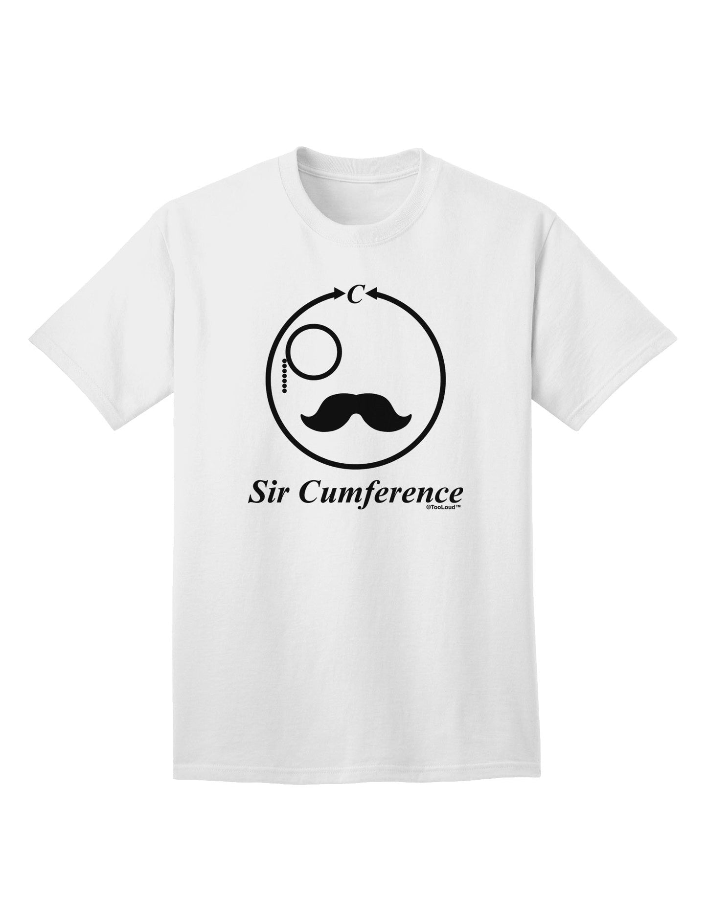 Sir Cumference Premium Adult T-Shirt - Elegance Meets Comfort-Mens T-shirts-TooLoud-White-Small-Davson Sales