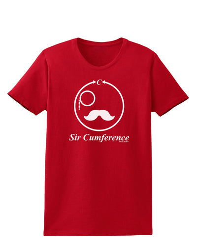 Sir Cumference Womens Dark T-Shirt-TooLoud-Red-X-Small-Davson Sales