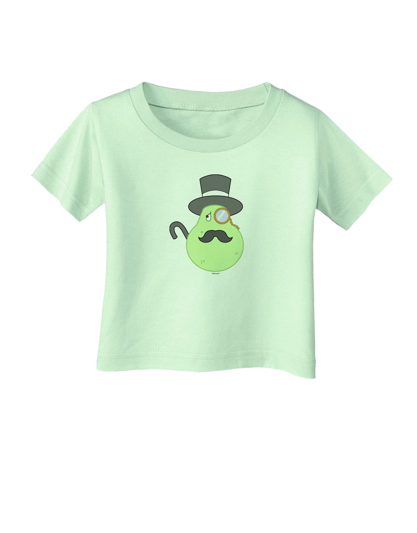 Sir Pearrington Infant T-Shirt-Infant T-Shirt-TooLoud-Light-Green-06-Months-Davson Sales
