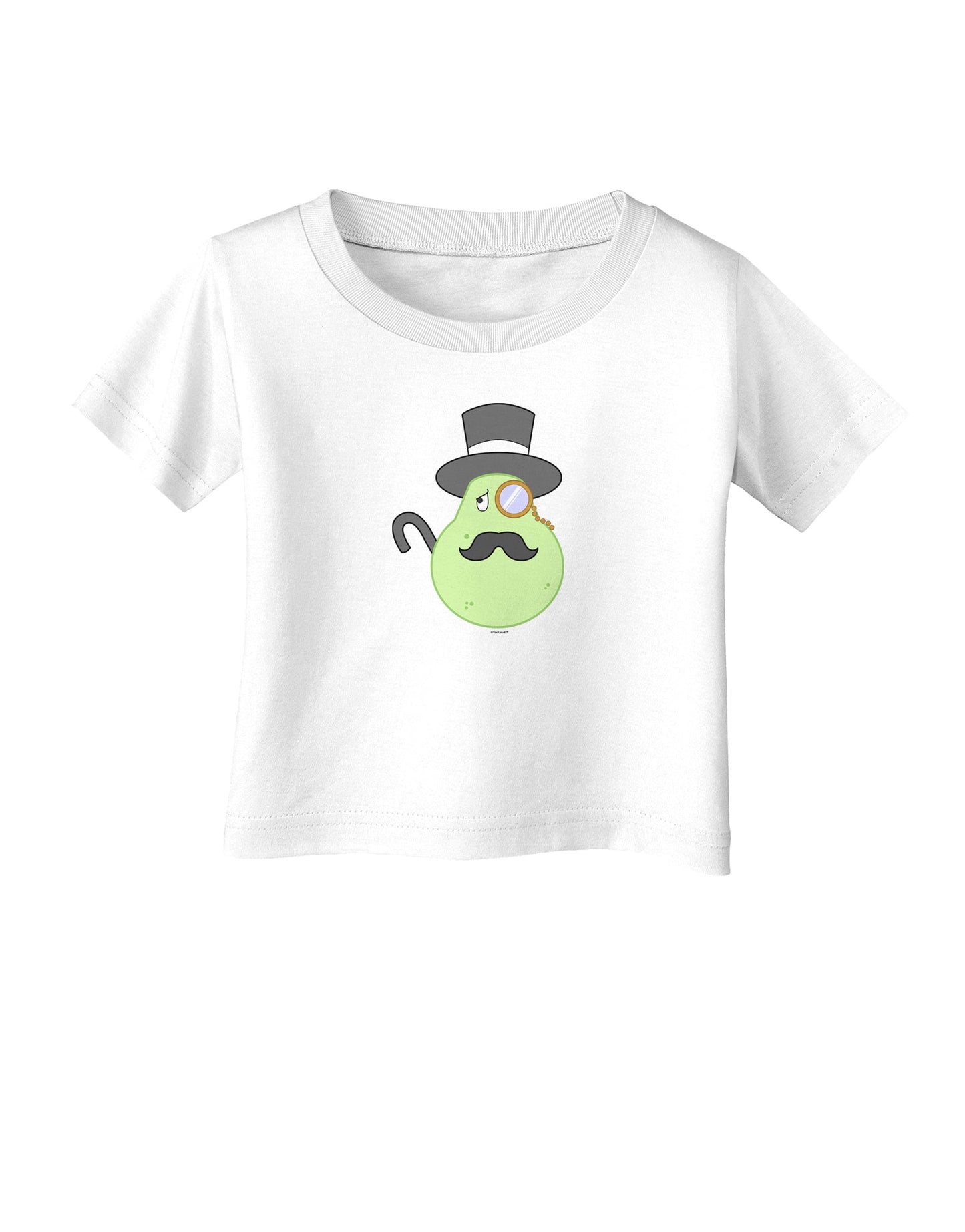 Sir Pearrington Infant T-Shirt-Infant T-Shirt-TooLoud-White-06-Months-Davson Sales