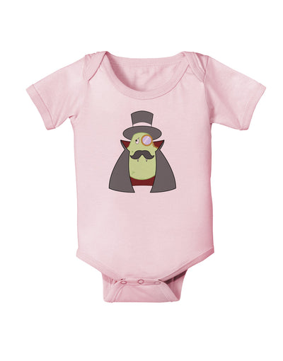 Sir Pearrington Vampire - Cute Fruit Baby Romper Bodysuit-Baby Romper-TooLoud-Light-Pink-06-Months-Davson Sales