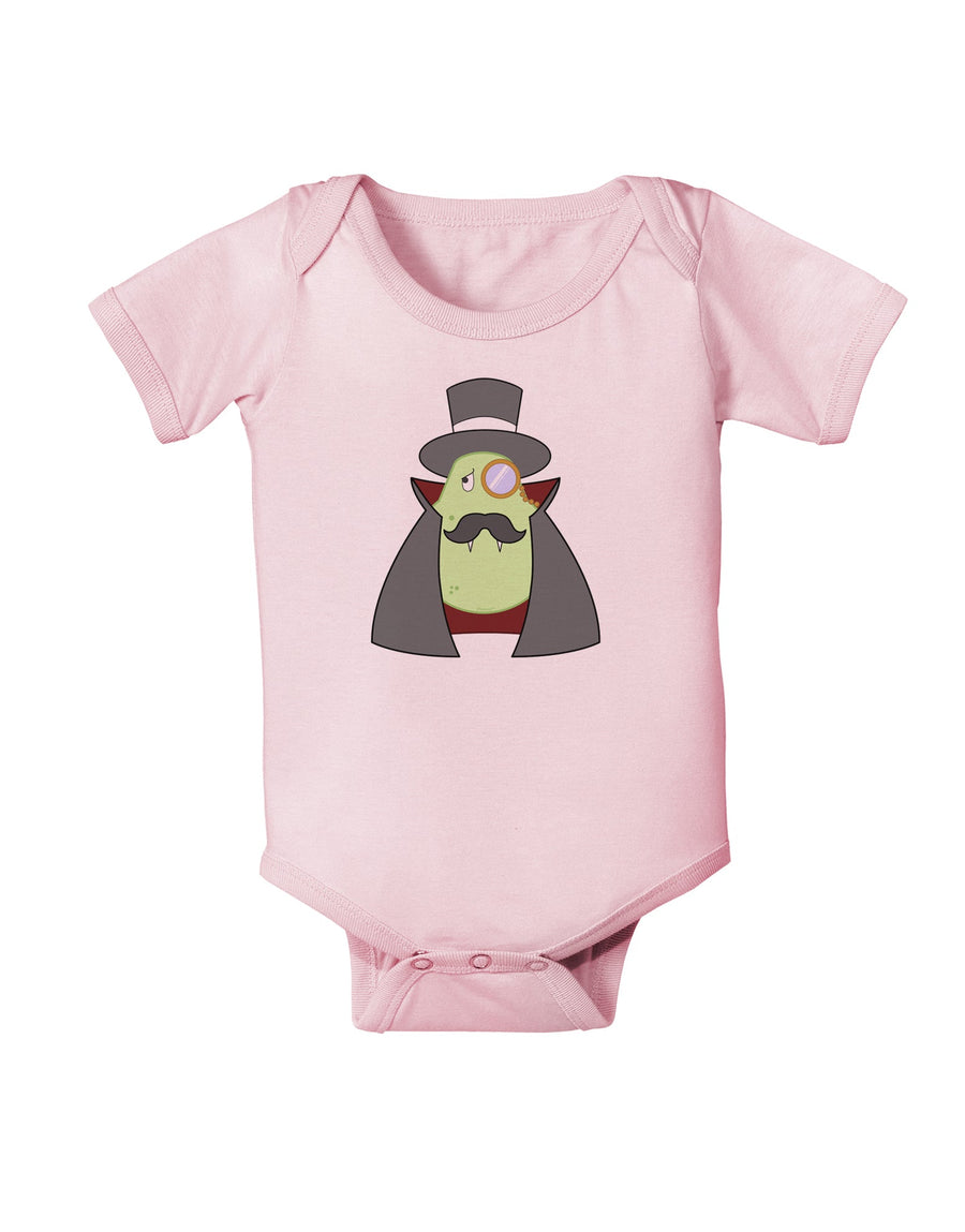 Sir Pearrington Vampire - Cute Fruit Baby Romper Bodysuit-Baby Romper-TooLoud-White-06-Months-Davson Sales