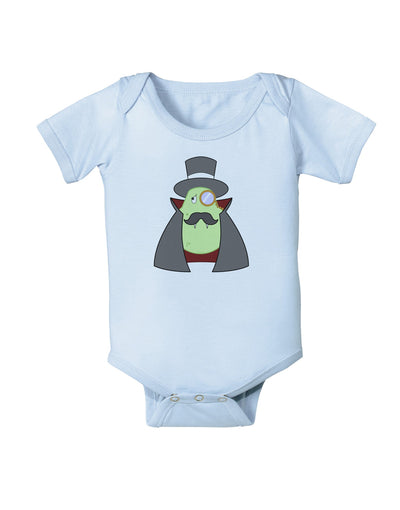 Sir Pearrington Vampire - Cute Fruit Baby Romper Bodysuit-Baby Romper-TooLoud-Light-Blue-06-Months-Davson Sales