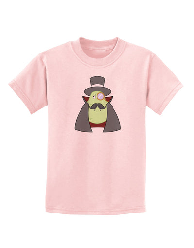 Sir Pearrington Vampire - Cute Fruit Childrens T-Shirt-Childrens T-Shirt-TooLoud-PalePink-X-Small-Davson Sales