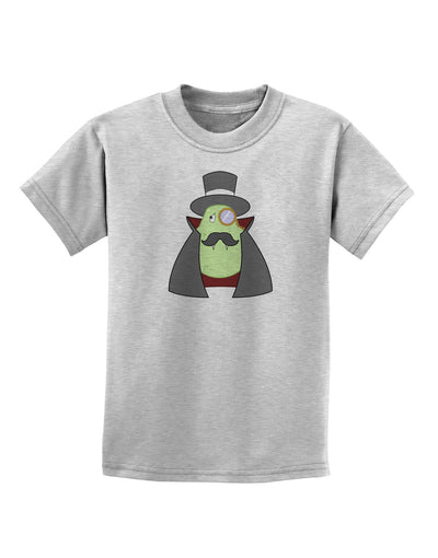 Sir Pearrington Vampire - Cute Fruit Childrens T-Shirt-Childrens T-Shirt-TooLoud-AshGray-X-Small-Davson Sales