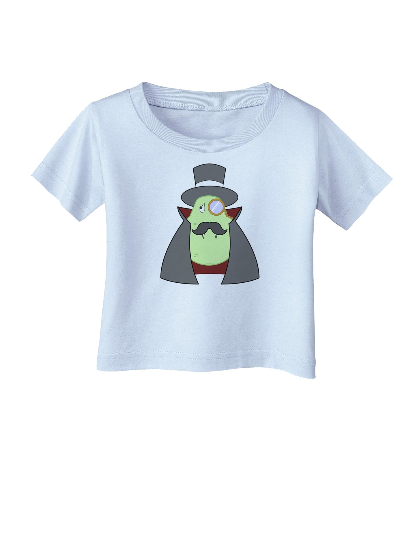 Sir Pearrington Vampire - Cute Fruit Infant T-Shirt-Infant T-Shirt-TooLoud-Light-Blue-06-Months-Davson Sales