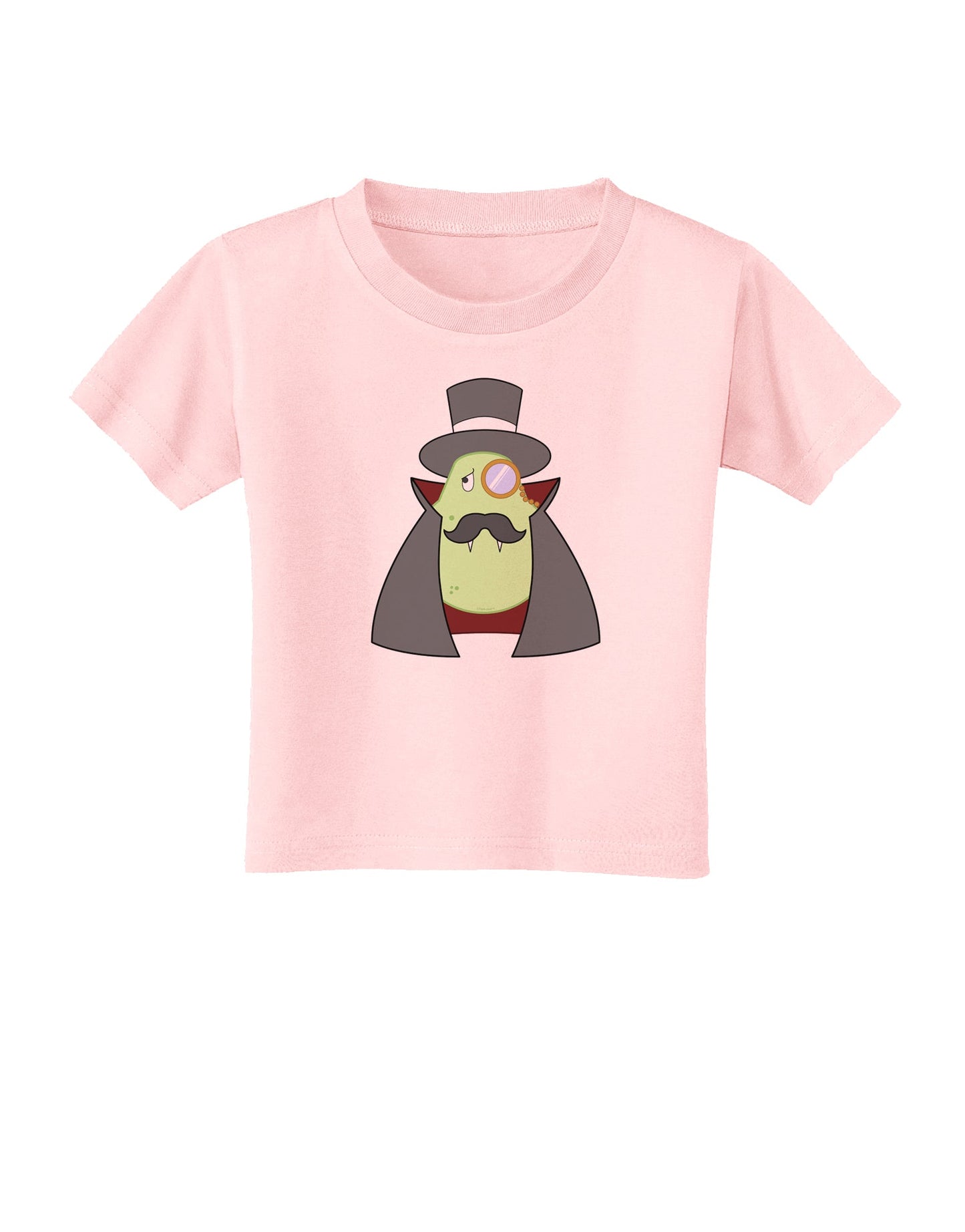 Sir Pearrington Vampire - Cute Fruit Toddler T-Shirt-Toddler T-Shirt-TooLoud-Light-Pink-2T-Davson Sales