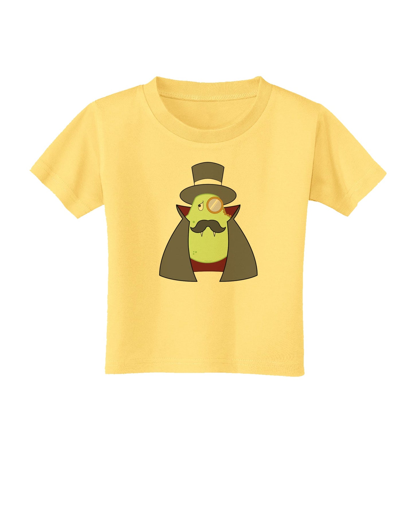 Sir Pearrington Vampire - Cute Fruit Toddler T-Shirt-Toddler T-Shirt-TooLoud-Daffodil-Yellow-2T-Davson Sales