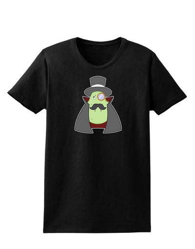 Sir Pearrington Vampire - Cute Fruit Womens Dark T-Shirt-Womens T-Shirt-TooLoud-Black-X-Small-Davson Sales