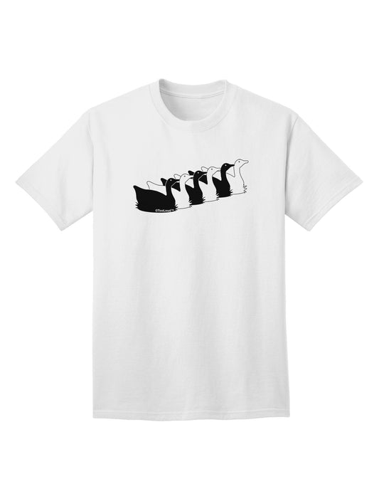 Six Geese A Laying - Premium Adult T-Shirt Collection-Mens T-shirts-TooLoud-White-Small-Davson Sales