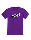 Six Geese A laying Childrens Dark T-Shirt-Childrens T-Shirt-TooLoud-Purple-X-Small-Davson Sales