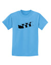 Six Geese A laying Childrens T-Shirt-Childrens T-Shirt-TooLoud-Aquatic-Blue-X-Small-Davson Sales