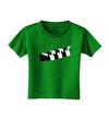 Six Geese A laying Toddler T-Shirt Dark-Toddler T-Shirt-TooLoud-Clover-Green-2T-Davson Sales