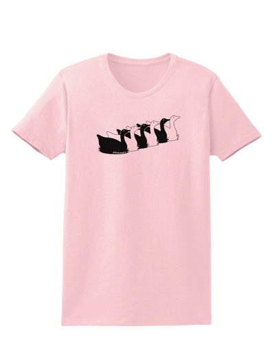 Six Geese A laying Womens T-Shirt-Womens T-Shirt-TooLoud-PalePink-X-Small-Davson Sales