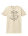 Skeleton Ribcage Halloween Womens T-Shirt-Womens T-Shirt-TooLoud-Natural-X-Small-Davson Sales