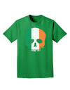 Skull Flag Ireland Adult Dark T-Shirt-Mens T-Shirt-TooLoud-Kelly-Green-Small-Davson Sales