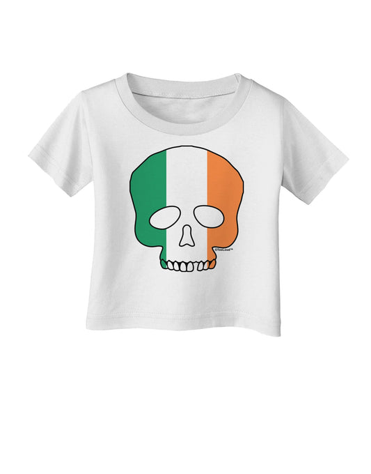 Skull Flag Ireland Infant T-Shirt-Infant T-Shirt-TooLoud-White-06-Months-Davson Sales