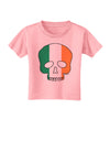 Skull Flag Ireland Toddler T-Shirt-Toddler T-Shirt-TooLoud-Candy-Pink-2T-Davson Sales