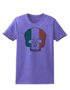 Skull Flag Ireland Womens T-Shirt-Womens T-Shirt-TooLoud-Violet-X-Small-Davson Sales