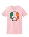 Skull Flag Ireland Womens T-Shirt-Womens T-Shirt-TooLoud-PalePink-X-Small-Davson Sales